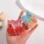 HFSHY Cherry Nơ Vuốt Tóc Kẹp Dễ Thương Không Hư Hại Phụ Kiện Tóc Mềm Cho Bé Gái Đi Học Hoạt Động Sau Giờ Học Sử Dụng VN