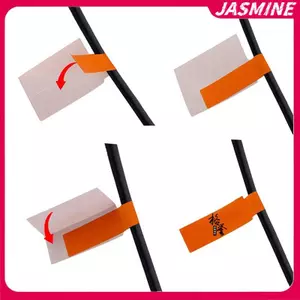 JASMINE 150 Cái / 5 Tờ Nhãn Cáp Dây Đánh Dấu Mạng Laser Chống Thấm Nước Stier Thẻ JASMINE