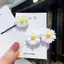 Kẹp Tóc DELMER Mini Thời Trang Nữ Hoa Acrylic Ngọt Ngào Kẹp Hoa