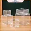 Hộp Nhựa POWER Hộp Bảo Quản Đa Kích Thước Bền Có Nắp Lật Hộp Nhựa Acrylic Trong Suốt Chống Bụi Trang Trí Tiệc.