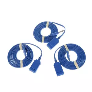 Cáp chuyển đổi tấm điện cực VFZ Cáp kết nối tấm âm 2.0mm 6.3mm Cắm cho tấm lưỡng cực dùng một lần và tấm đơn cực Louislifecool