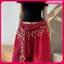 JASMINE Tinh Tế Kim Sa Lấp Lánh Dây Thắt Lưng Cho Nữ Bé Gái Bụng Nhảy Múa Đính Kim Sa Lấp Lánh Dây Xích Trang Phục Hông Khăn Dancer Váy JASMINE