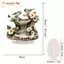 GE Chim Bướm Vườn Đài Phun Nước Trang Trí Nhà Cửa Trang Trí 2D Phẳng Acrylic Tượng Bàn Trang Trí Máy Tính Để Bàn Trang Trí VN