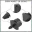 150 Chiếc Có Thể Điều Chỉnh Tưới Nhỏ Giọt Tưới Tưới 1 / 4 Inch Emitter Nhỏ Giọt Nhỏ Giọt Tưới Tưới Rắc Cho Bãi Cỏ
