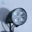 Đèn xe tay ga 36V 48V EBike Đèn xe đạp điện 4 đèn pha phía trước Đèn pha siêu sáng có còi