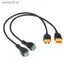 SRVN Thiết bị đầu cuối 2 chân không hàn sang XT60 Đầu nối sạc bộ chuyển đổi nam / nữ cho bộ sạc cân bằng UAV Cáp thiết bị mô hình bảng điều khiển năng lượng mặt trời.