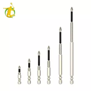 Bộ 6 món có tuốc nơ vít, dụng cụ khoan, chống trượt, dành cho các dự án DIY và trình điều khiển tác động
