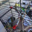 Pet Bird Vẹt Parakeet Cotton Dây Cuộn Dây Lồng Trang Trí Đứng Cá Rô Nhai Đồ Chơi