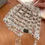 AqToCna Nữ Mùa Hè Handmade Đính Hạt Dây Xích Rỗng Chui Đầu Mũ Chống Nắng Thời Trang Cho Thuyền Và Kỳ Nghỉ AqToCna