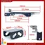Quạt Kép Gắn Giá Làm Mát Tản Nhiệt Khe Cắm PCI Hỗ Trợ Quạt 80MM / 90MM / 120MM Cho Đồ Họa Video Quạt Làm Mát