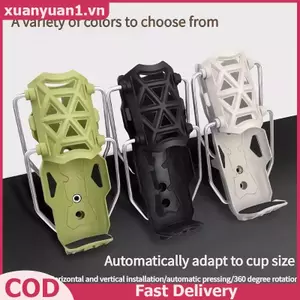 XUAN Có Thể Điều Chỉnh Qui Phát Hành Tay Cầm Cốc Giá Đỡ Xe Đạp Đa Năng Xe Máy Bình Nước Cho Đường Xe Đạp ADV Xe Máy VN