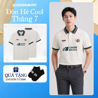 Áo Polo Nam ICONDENIM New Rules Form Regular PLID0267
