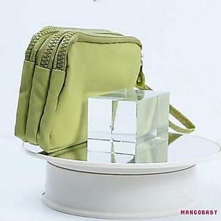 ♬Mg♪-Nữ Dây Kéo Canvas Ví Dài Clutch Đồng Xu Túi Điện Thoại Ví Đựng Thẻ