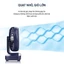 Quạt tích điện D606, quạt để bàn CAO CẤP pin 4000mah, xoay trái phải 90 độ, 4 chế độ gió làm mát, hoạt động êm ái