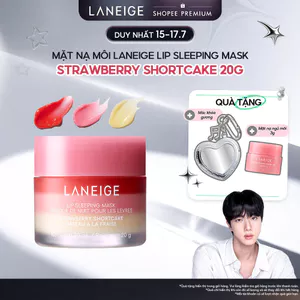 Son Dưỡng Môi LANEIGE Lip Sleeping Mask Strawberry Shortcake 20G