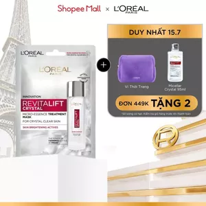 Mặt nạ dưỡng chất Revitalift Crystal MicroEssence Treatment Mask L'Oreal Paris 25g