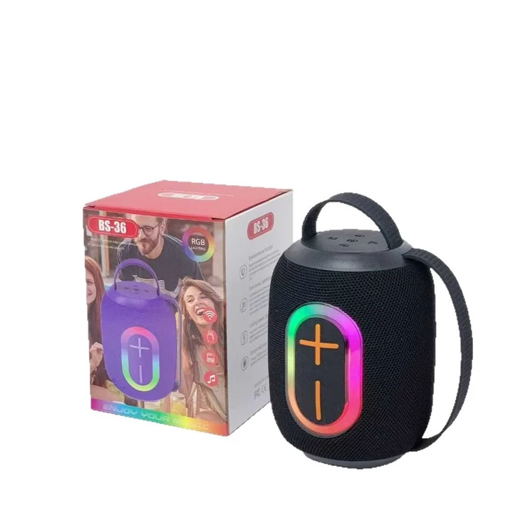 2026 Xuyên Biên Giới Loa Bluetooth Pháo Thép Nhỏ Kép Di Động Loa Bluetooth Ngoài Trời Loa Siêu Trầm Thẻ Bluetooth – 5