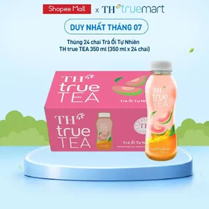 Thùng 24 chai Trà Ổi Tự Nhiên TH true TEA 350 ml