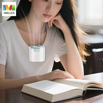 Quạt cầm tay cầm tay MMLUCK, Kẹp 3 tốc độ có thể điều chỉnh trên quạt xe đẩy, Kẹp cầm tay Mini USB có thể sạc lại ô treo eo Quạt du lịch