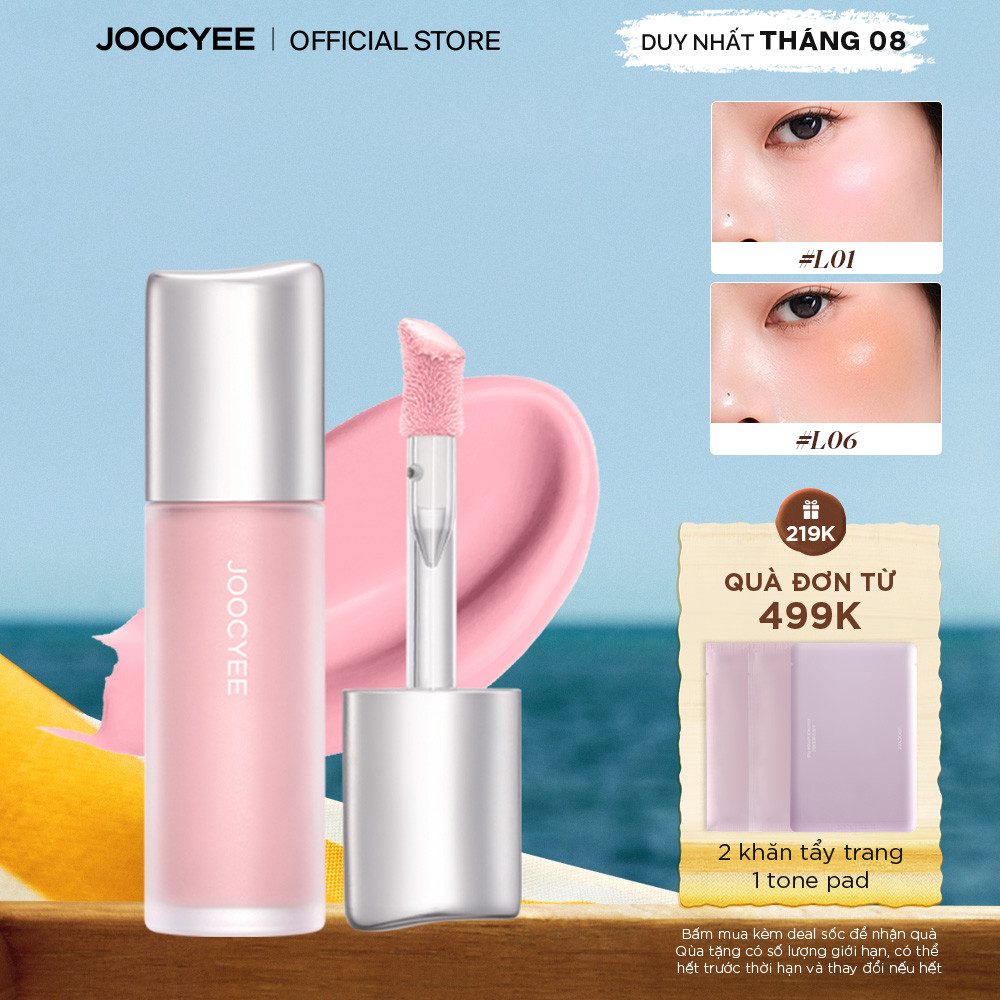 Má hồng kem Joocyee Liquid Blush Hiệu ứng ửng hồng tự nhiên bền màu lâu trôi