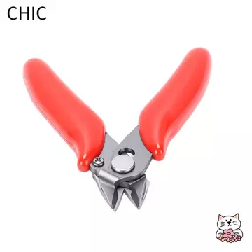 Kìm cầu lông CHIC, Kìm cầm tay nhỏ gọn Kìm tay cầm PVC Kìm cắt ống cầu lông, Kìm cắt thép không gỉ Kìm cắt chính xác Vợt Grommet Kìm cắt tỉa