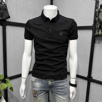 áo có cổ nam áo nam có cổ Áo POLO nam tay ngắn cổ bẻ áo nam màu trơn áo nam thanh niên in hoa trào lưu áo công sở mùa hè