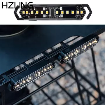 Đèn dây gió cắm trại HZLING, Chức năng cảnh báo LED Lều Guy Line Light, Trang trí không khí nhẹ Di động Dây gió gắn lều Lều cảnh báo Lều cắm trại