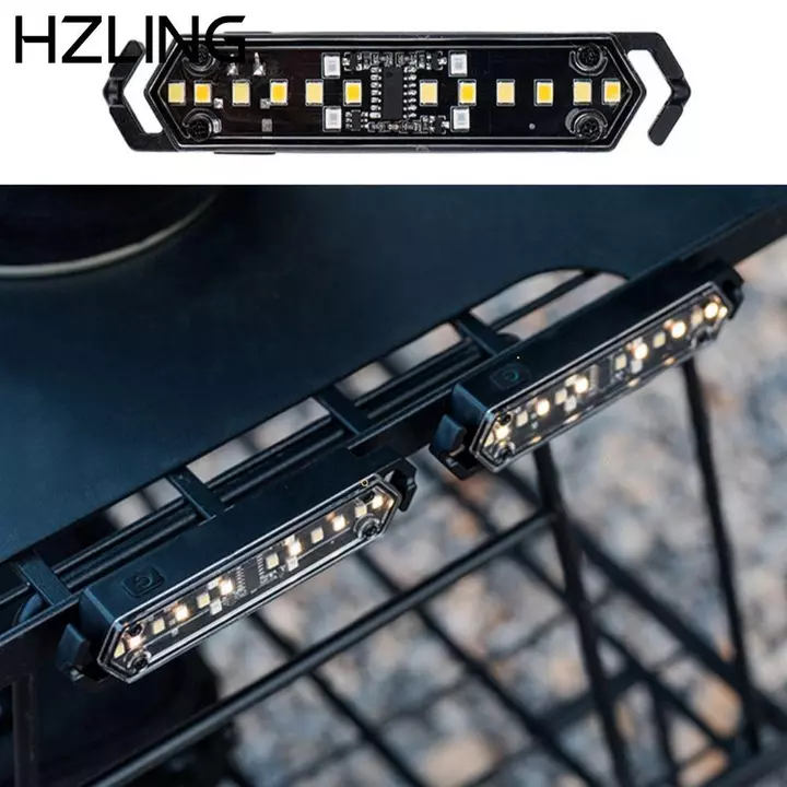 Đèn dây gió cắm trại HZLING, Chức năng cảnh báo LED Lều Guy Line Light, Trang trí không khí nhẹ Di động Dây gió gắn lều Lều cảnh báo Lều cắm trại