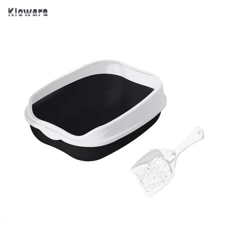 Mở Top Thú Cưng Hộp Đựng Đồ Cho Thú Cưng Mèo Bedpan Chắc Chắn Chống Bắn Di Động Cát Cát Cát Cát Cát Cát Cát Nhà Vệ Sinh Mèo Litter Pan