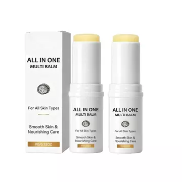 2 Que Dưỡng Ẩm Mặt – Son Dưỡng Ẩm Đa Năng Cho Mặt, Mắt, Môi & Cổ, Chăm Sóc Truffle Vegan, 9g Màu Hồng Du Lịch Size Với Sáp Ong & Vitamin E 3ITL