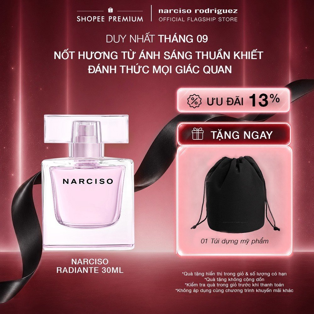 Nước Hoa nữ Narciso Rodriguez Narciso Eau De Parfum Radiante 30ml