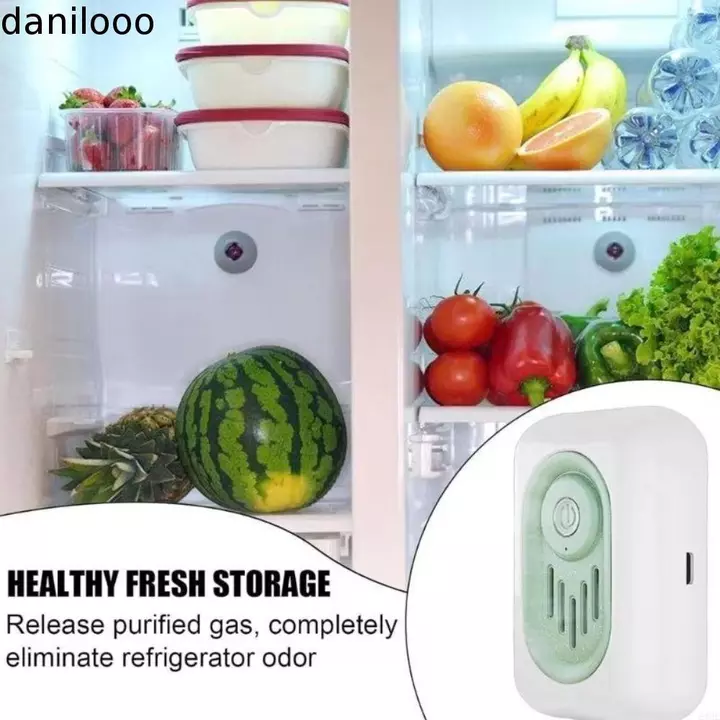 Máy lọc Ozone tủ lạnh DANILO, Máy khử mùi Tủ lạnh không dây Khử mùi Ozone, Máy lọc không khí làm mát hơn Ozone Máy tiệt trùng Ozone Tủ lạnh lâu trôi di động Căn hộ