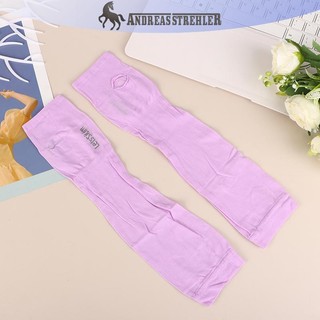 Onetimingfine Mùa Hè Thể Thao Ngoài Trời Cánh Tay Tay Áo UV Chống Nắng Bao Da Thoáng Mát Co Giãn Chống Trơn Trượt Silicone Nam Nữ Ngoài Trời Đi Xe Đạp Tay Áo VN