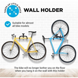 AIMVUKESGiá Treo Xe Đạp Lên Tường Có 2 Tay Đỡ, Móc Treo Xe Đạp Gắn Tường Xoay 360 Độ, Giá Treo Xe Đạp Điều Chỉnh Độ Dài