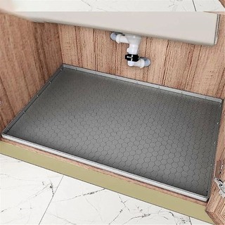 JEREMY Under Sink Mat, Tấm thoát nước chịu nhiệt bằng silicon, Bộ đếm khay chống nhỏ giọt chống bụi bẩn chống trượt linh hoạt