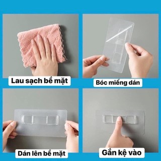 Kệ dán tường đựng muỗng đũa đa năng