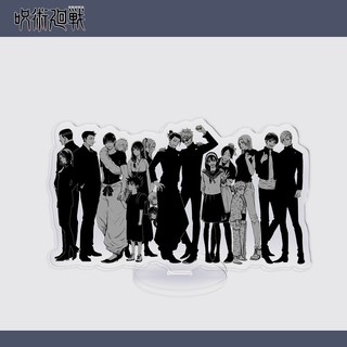 Mô Hình Acrylic Jujutsu Kaisen 2 Gojo Satoru Geto Stand  Acrylic Trang Trí Bàn, Quà Tặng Anime