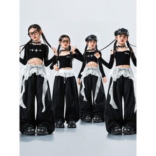 Đồ Nhảy Hiện Đại Hiphop Trẻ Em Set Đồ Dance Jazz Quần Nhảy Crop Top Đồ Nhảy Cho Bé Gái Bộ Tập Nhảy Cho