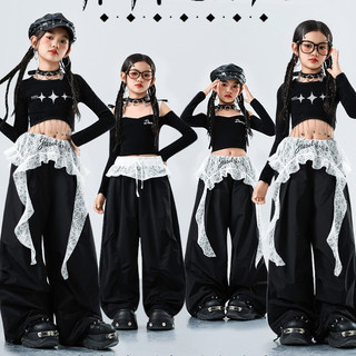 Đồ Nhảy Hiện Đại Hiphop Trẻ Em Set Đồ Dance Jazz Quần Nhảy Crop Top Đồ Nhảy Cho Bé Gái Bộ Tập Nhảy Cho