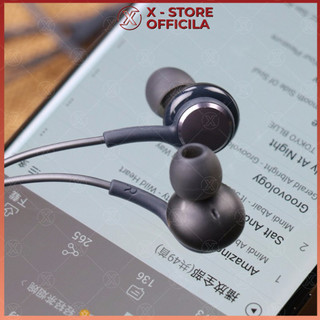 Tai nghe nhét tai AKG có mic, jack 3.5mm, dây dù, full phím, âm thanh hay, dùng cho điện thoại - TNAKG