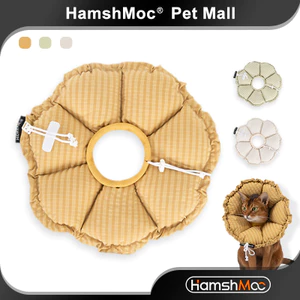 HamshMoc Elizabethan Cổ Hai Chiều Sử Dụng Cotton PP Đầy Có Thể Điều Chỉnh Phù Hợp Cho Thú Cưng 9kg