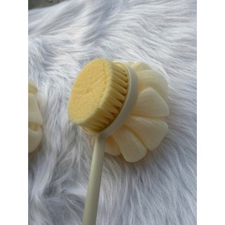 Cọ tắm chà lưng tạo bọt 2 đầu