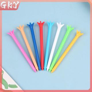 GKY 100 Chiếc Màu Hỗn Hợp Golf Tee 5 Prong 83mm Ít Kháng Lực Golf Tee Huấn Luyện Giá Đỡ Thể Thao Ngoài Trời Phụ Kiện GKY