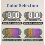 Đồng hồ báo thức LED kỹ thuật số Đồng hồ nhiệt độ Đồng hồ điều khiển bằng giọng nói đơn giản Đồng hồ sinh viên Đồng hồ báo thức nhỏ Điện tử — ảnh 5
