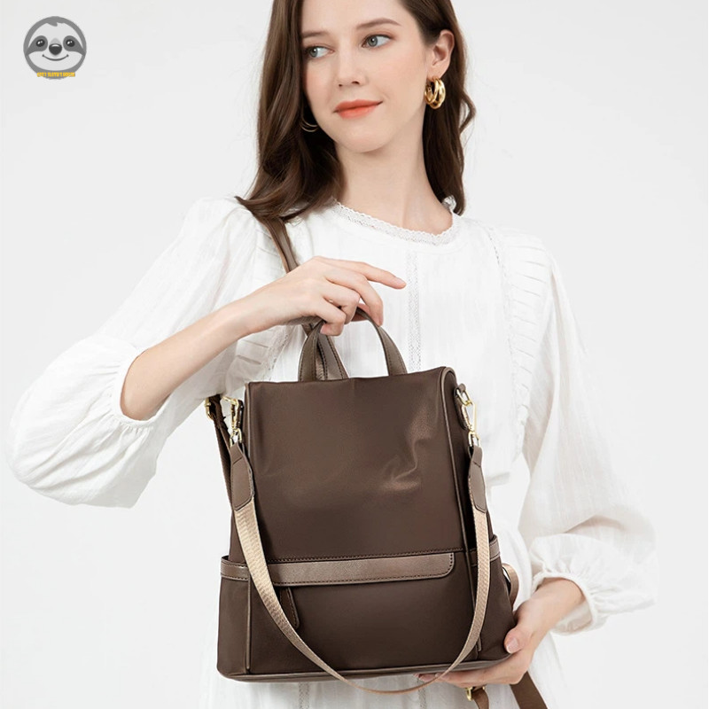 Phong cách Nhật Bản Muji Style / Túi đi học bằng vải Oxford cao cấp / Ba lô thời trang chống trộm dung tích lớn / Ba lô đeo vai bằng vải Oxford đi lại / Ba lô thời trang đơn giản phù hợp