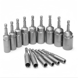 Đầu chụp chân lục giác Diamon 80mm gắn máy vặn bulong, đai ốc bán lẻ full size 6-19 giá sỉ