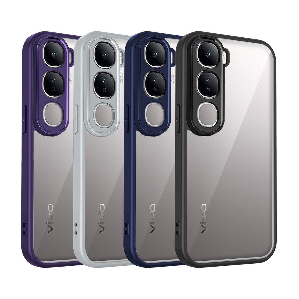 Ốp lưng Vivo V40 Lite Vỏ trong suốt mờ thời trang cho Vivo V40 Lite Vỏ điện thoại