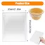 THEGIRL8B 240 Chiếc Túi Bồn Tắm Chân, Tấm Lót Bồn Tắm Chân Dùng Một Lần Làm Dày Trong Suốt, Màng Nhựa 65cm * 50cm Chịu Nhiệt Bồn Tắm Chống Thấm Nước Túi Chăm Sóc Bàn Chân