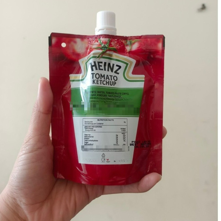 Tương Cà Chua Heinz Ketchup Túi 125g Nhập Khẩu Chính Hãng Đậm Đà Hương Vị, Chuẩn Vị Âu