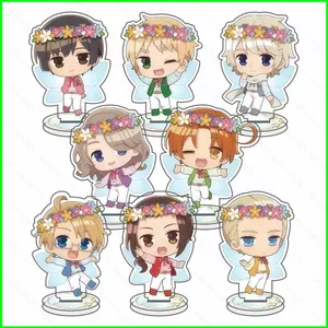 HT3 Hetalia Thế Giới Ngôi Sao Đứng Tấm Yao Wang Acrylic Đứng Ký Hình Đứng Để Bàn Trang Trí TH3